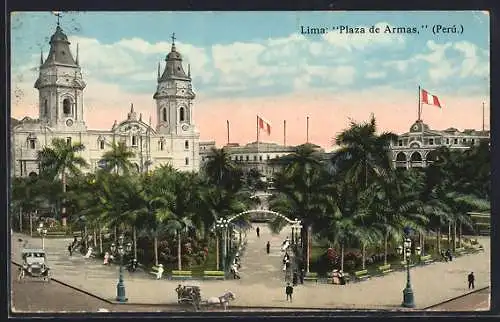 AK Lima, Plaza de Armas