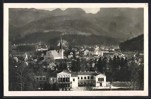 AK Bad Ischl, Ortsansicht mit Kaiserlicher Villa