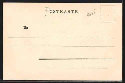 AK München, Blick zum Isarthor