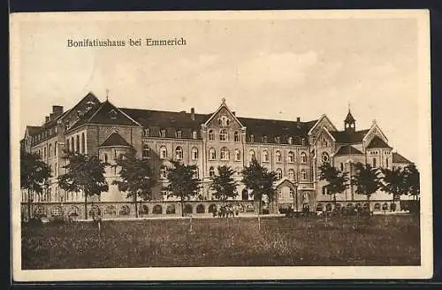 AK Emmerich, Bonifatiushaus, Aussenansicht