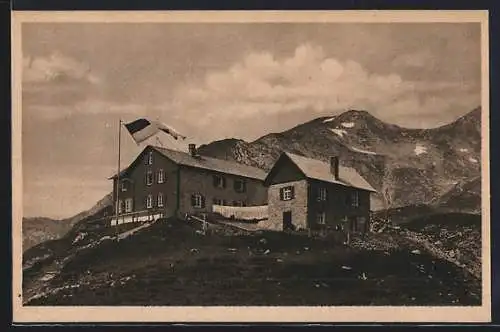 AK Edmund Probst-Haus, Berghütte in den Allgäuer Alpen