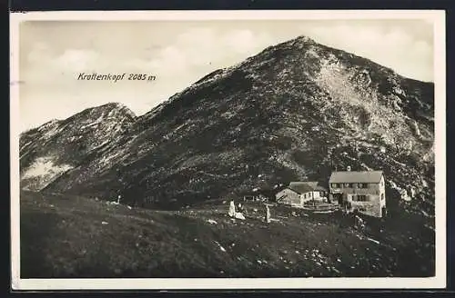 AK Krottenkopf-Hütte, Berghütte am Krottenkopf