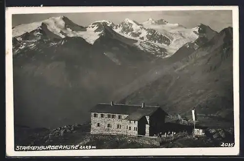 AK Starkenburgerhütte, Gebirge und Berghütte