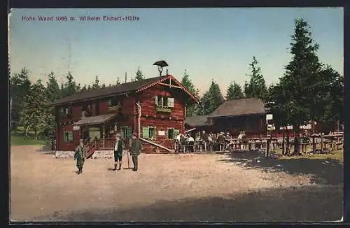 AK Wilhelm Eichert-Hütte, Leute in der Wirtschaft, Hohe Wand