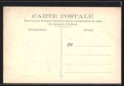 AK Marseille, Exposition Coloniale 1906, Café-Concert Tunisien, Ausstellung