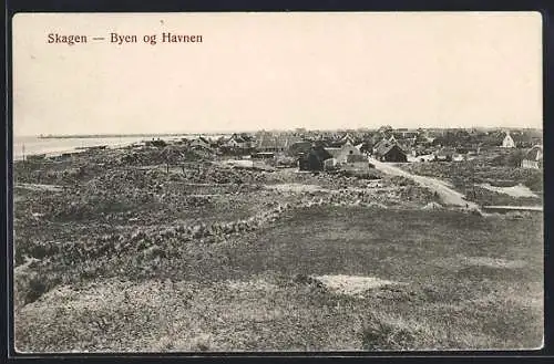 AK Skagen, Byen og Havnen