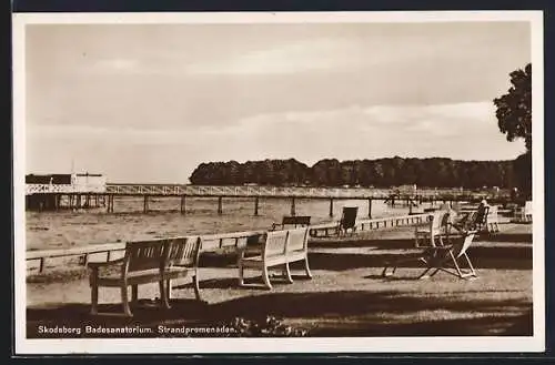 AK Skodsborg, Badesanatorium, Strandpromenaden