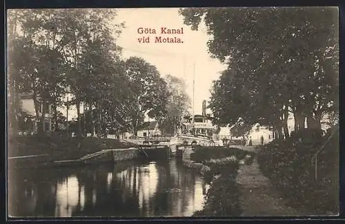 AK Motala, Göta Kanal vid Motala