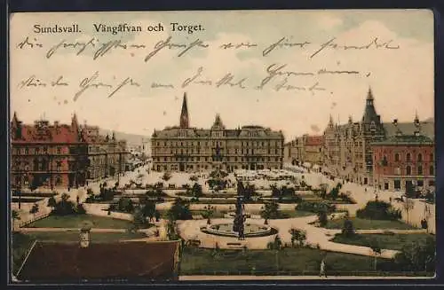 AK Sundsvall, Vängafvan och Torget