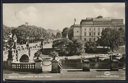 AK Göteborg, Kungsportsbron och Stora Teatern