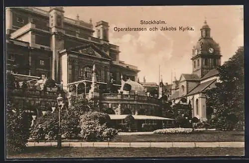 AK Stockholm, Operaterassen och Jakobs Kyrka