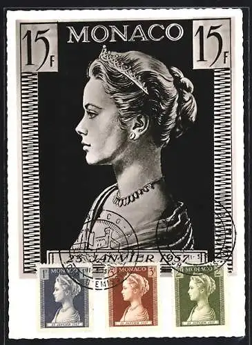 Maximum-AK 23 Janviuer 1957, Grazia Patrizia von Monaco