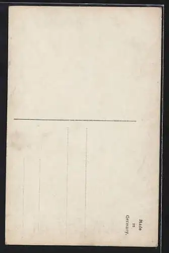 AK Der erste Rapport, Kronprinz Wilhelm von Preussen mit seinem Sohn