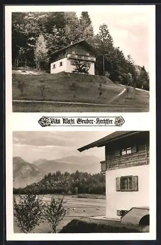 AK Klagenfurt, Hechtsee mit Villa Gruber