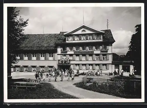 AK Hundwil, Gasthaus zum Bären, Bes Paul Müller-Raschle