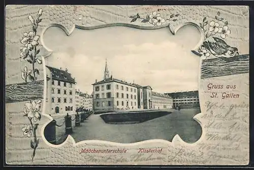 AK St Gallen, Mädchenunterschule und Klosterhof