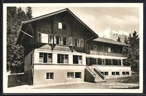 AK Grindelwald, Ferienheim Herzogenbuchsee