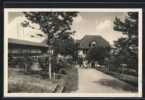 AK Evilard-Leubringen, Sanatorium, Maison Blanche