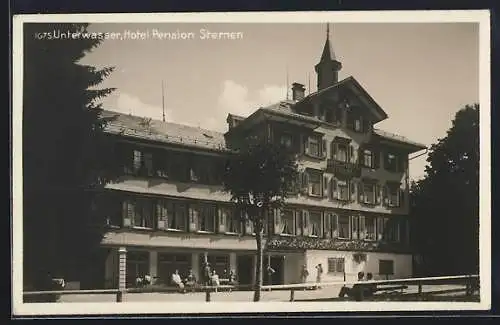 AK Unterwasser, Hotel-Pension Sternen