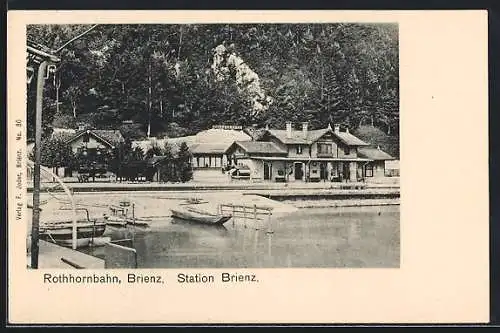 AK Brienz, Station der Rothornbahn am See