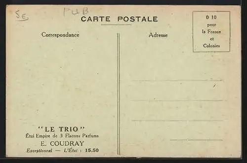 AK Paris, Parfumerie E. Coudray - Une partie des Magasins de Vente