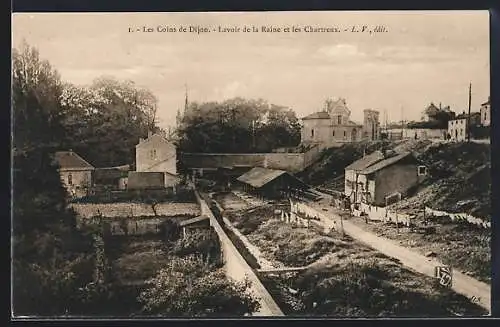 AK Dijon, Lavoir de la Raine et les Chartreux