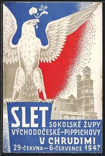 AK Chrudim, Slet Sokolske Zupy Vychodoceské-Pippichovy, 1947, Sokol-Turnfest