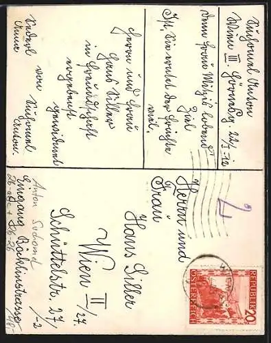 Künstler-AK sign. Anton Suchomel: Erdbeeren in einem Hochbeet