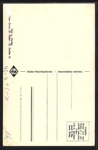 AK Appenzell I. Rh., Landesweibel, Mann mit Orden und Umhang