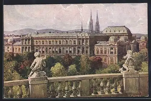 Künstler-AK Wien, Universität