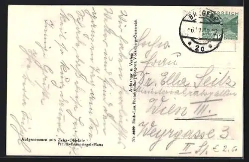 AK Bregenz a. B., Teilansicht mit Kirche