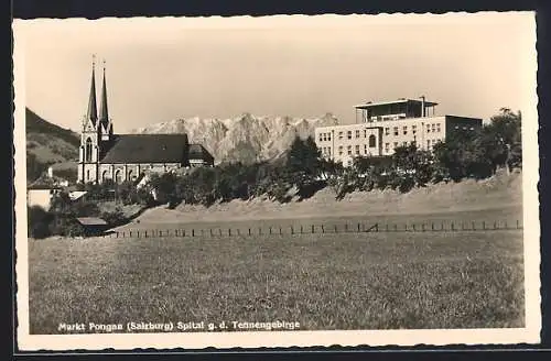 AK Pongau /Salzburg, Spital g. d. Tennengebirge