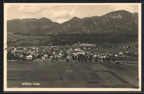 AK Wörgl /Tirol, Blick auf Ort und Umgebung