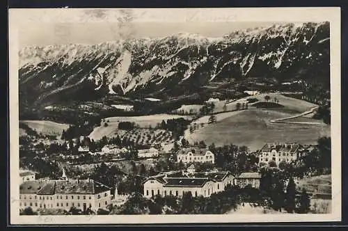 AK Edlach /N.-Oe., Hotel Edlacherhof mit Alpenpanorama