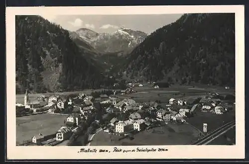 AK Mallnitz, Ortsansicht gegen die Geiselspitze