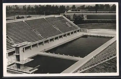 AK Berlin, Reichssportfeld, Olympia-Schwimmbecken