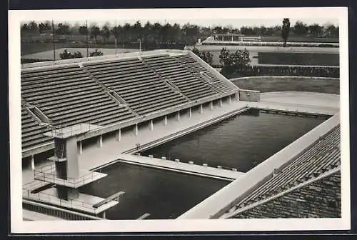 AK Berlin, Reichssportfeld, Olympia-Schwimmbecken