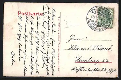 AK Dresden, Ausstellungspalast, Strassenbahn