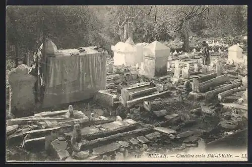 AK Blidah, Cimetière Arabe Sidi-el-Kebir