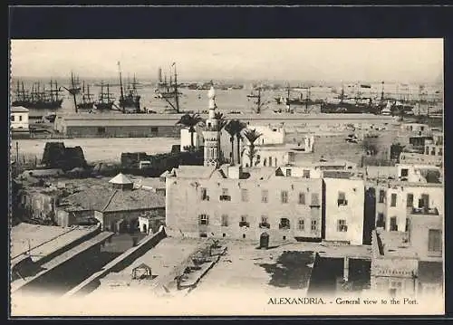 AK Alexandria, General view to the Port