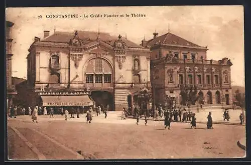 AK Constantine, le Credit Foncier et le Theatre