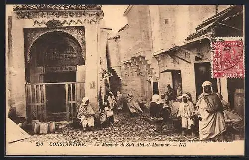 AK Constantine, La Mosquée de Sidi Abd-el-Mouman