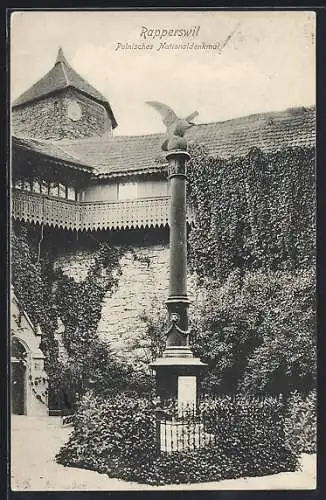 AK Rapperswil, Denkmal im Schloss