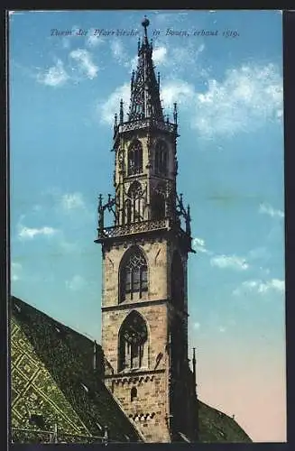 AK Bozen, Turm der Pfarrkirche