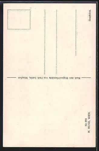 AK Richard-Wagner-Zyklus, Die Meistersinger, Barde am Hof