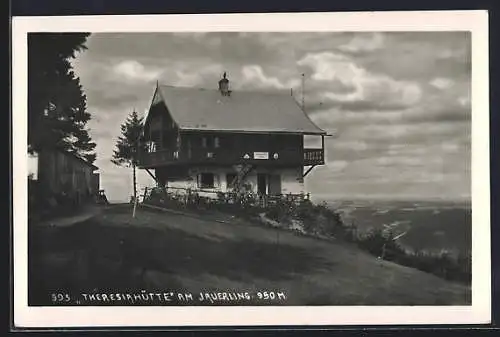 AK Jauerling, Gasthaus Theresiahütte am Jauerling