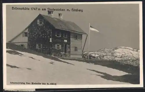 AK Brünnerhütte, Berghütte am Stoderzinken mit Hirzberg