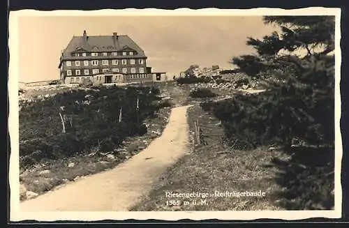 AK Reifträgerbaude, Berghütte im Riesengebirge