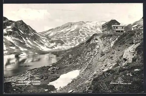 AK Giglachsee-Hütte, Berghütte gegen Schladminger Tauern