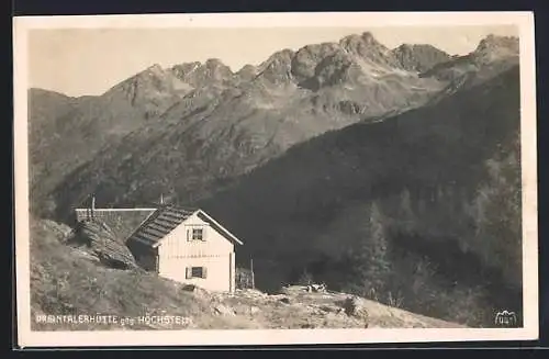 AK Preintalerhütte, Berghütte gegen Höchstein